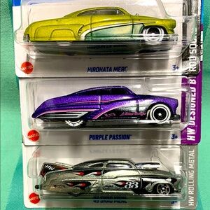 Hot Wheels Purple passion Hirohata merc 49 drag merc